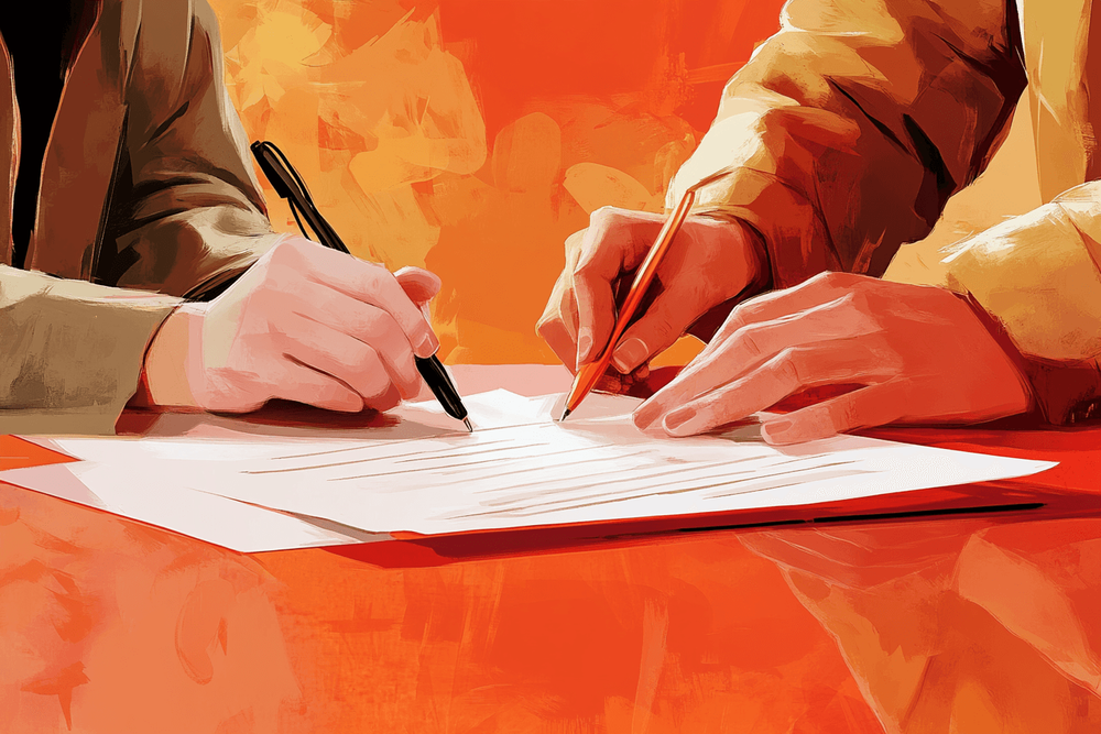 ✍🏼 Qu'est-ce qu'un contrat avec un agent et comment le signer ? 